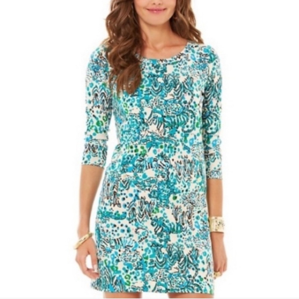 Lilly Pulitzer Corine Dress Size Small in Sea Oats Escapades in the Everglades